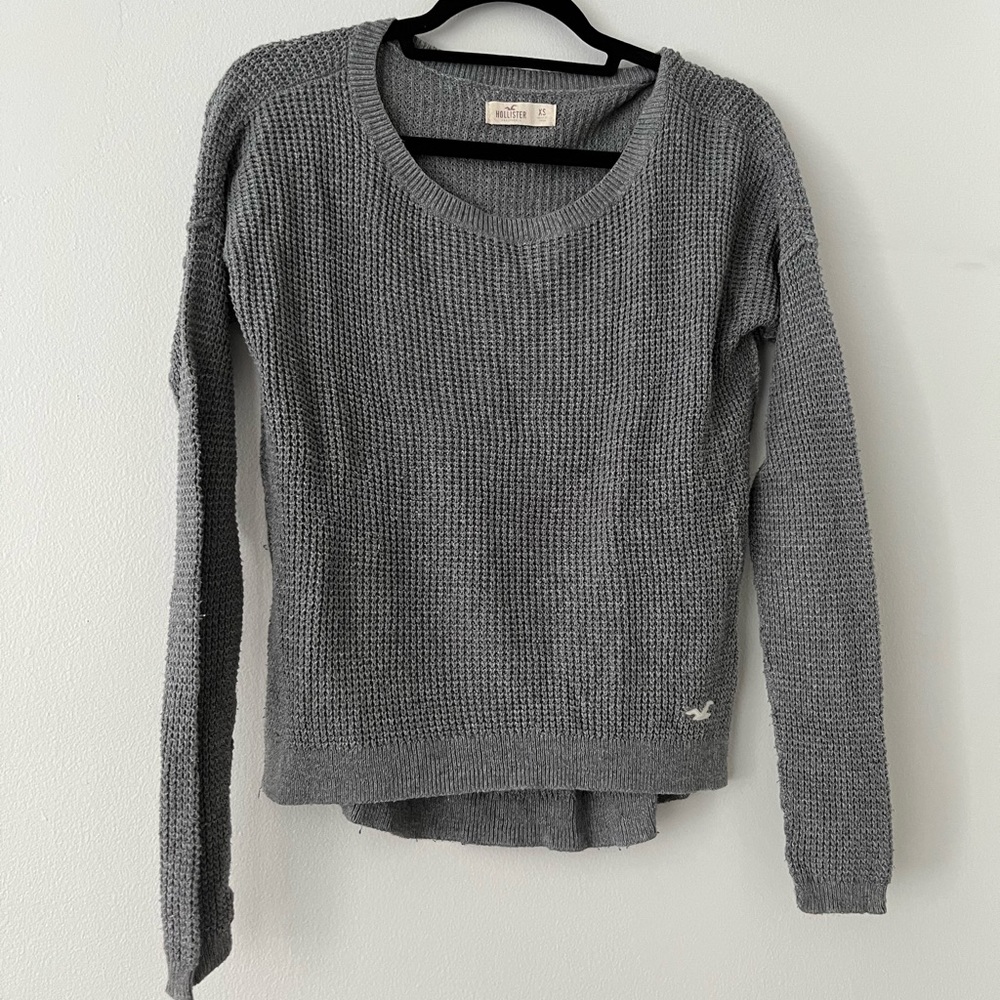 Holister Grey Sweater